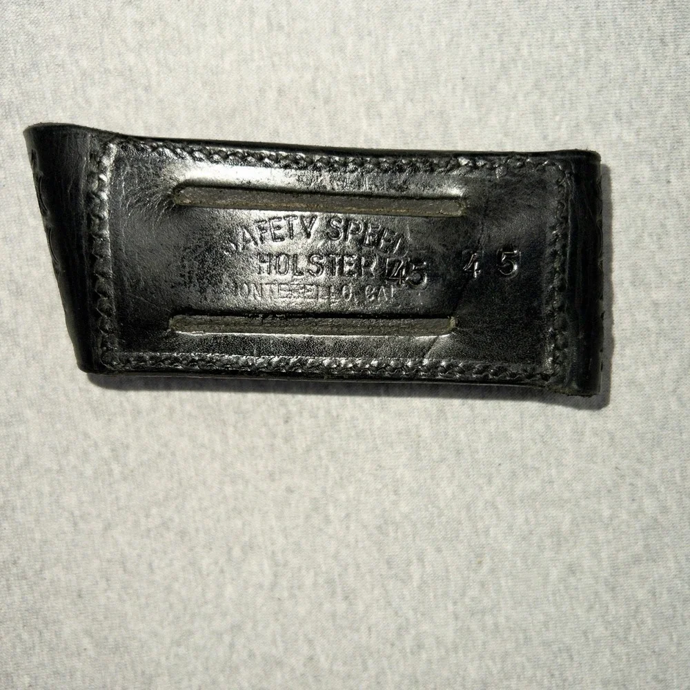 Safety Speed Holster vtg safety